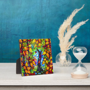 The Apple Tree Surreal Digital Art  Plaque