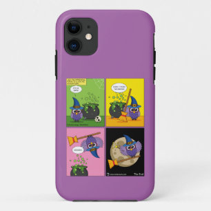 The Apprentice Wizard - Cleaning Comic iPhone 11 Case