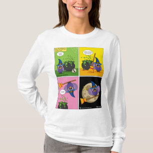 The Apprentice Wizard - Cleaning Comic T-Shirt