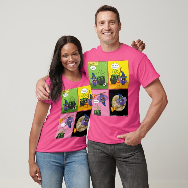 The Apprentice Wizard - Cleaning Comic T-Shirt (Unisex)