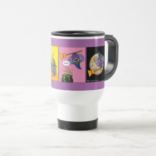 The Apprentice Wizard - Cleaning Comic Travel Mug