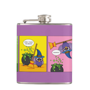 The Apprentice Wizard - Cleaning Hip Flask