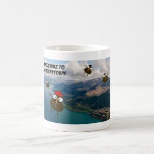The Apteryx Clan bid you welcome to Queenstown Coffee Mug