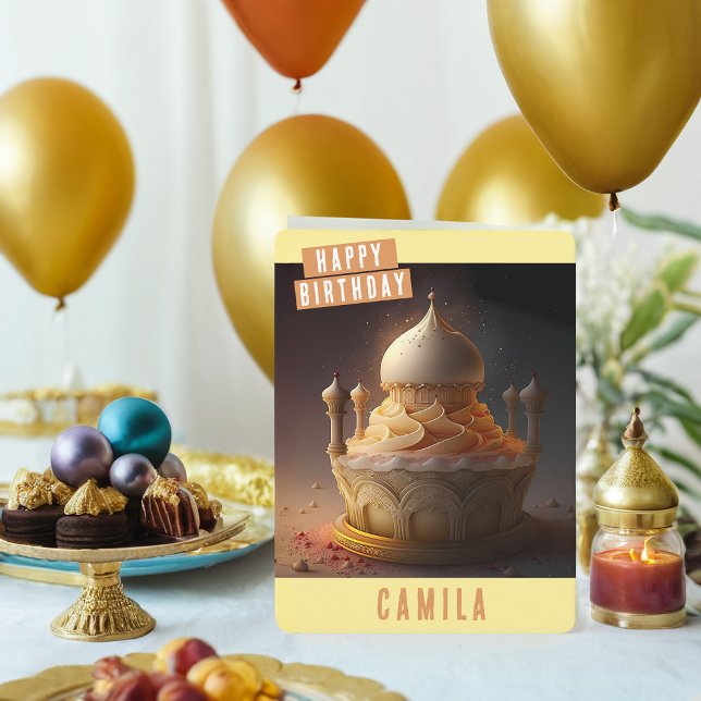 The Arabian nights Birthday Card (Creator Uploaded)