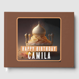 The Arabian Nights Cake - Birthdays Guest Book