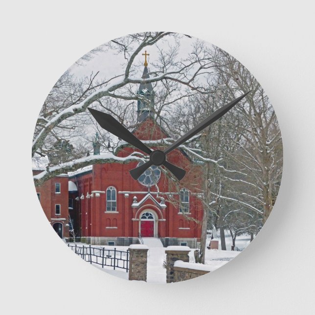 The Arcadia Academy Round Clock (Front)