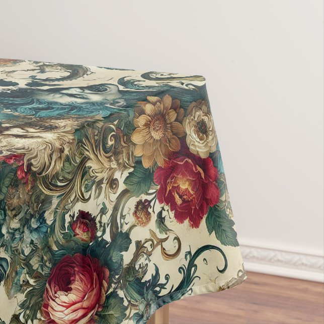 The Arcane Anarchy – Gothic Large Print Tablecloth (In Situ)