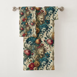 The Arcane Anarchy – Gothic Victorian Bath Towel Set