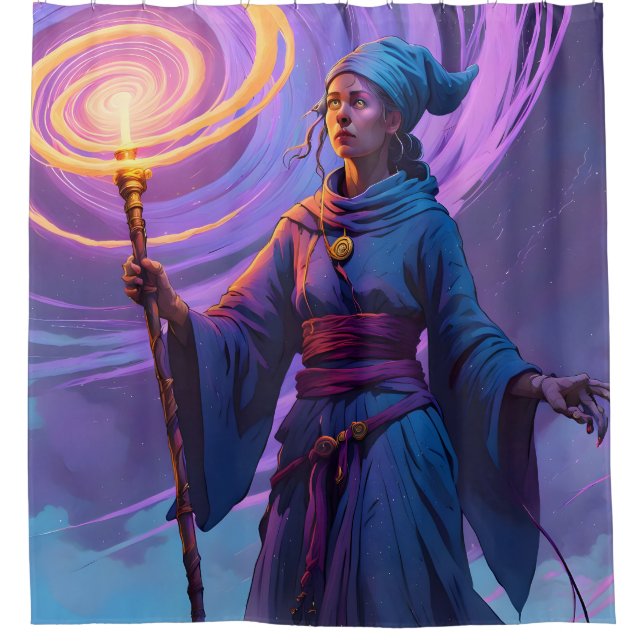 The Arcane Path -  Shower Curtain (Front)