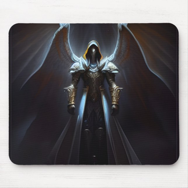 The Arch Angel Uriel Mouse Mat (Front)