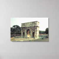 The Arch of Constantine from the North West