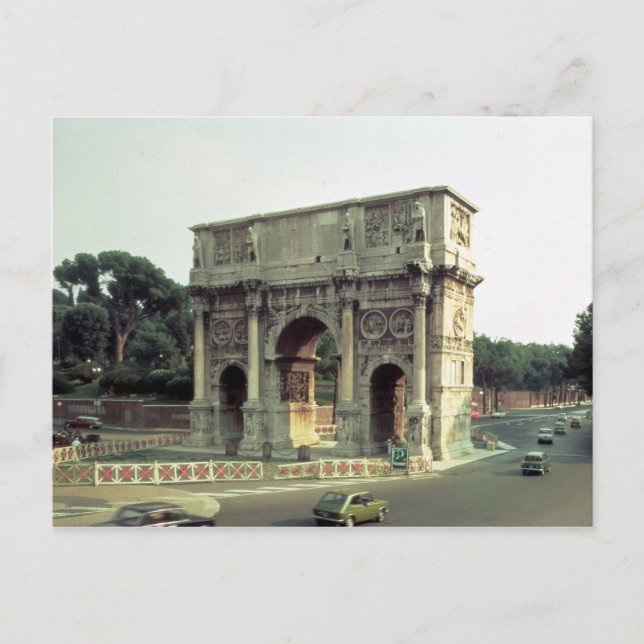 The Arch of Constantine from the North West Postcard (Front)