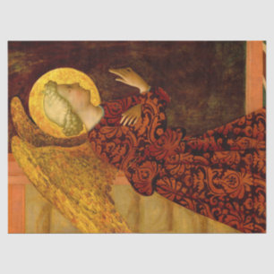 The Archangel Gabriel by Masolino da Panicale Tissue Paper