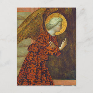 The Archangel Gabriel, c. 1430 (tempera on panel) Postcard