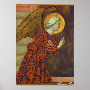 The Archangel Gabriel, c. 1430 (tempera on panel) Poster