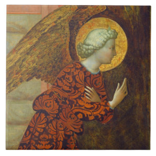 The Archangel Gabriel, c. 1430 (tempera on panel) Tile