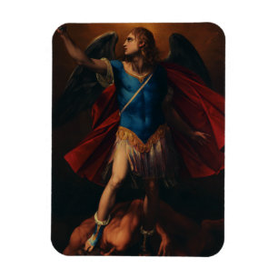 The Archangel Michael by Cavaliere d'Arpino Magnet