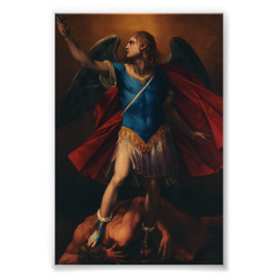 The Archangel Michael by Cavaliere d'Arpino Photo Print