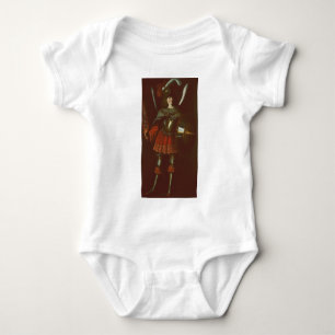 The Archangel Michael by Francisco de Zurbarán Art Baby Bodysuit