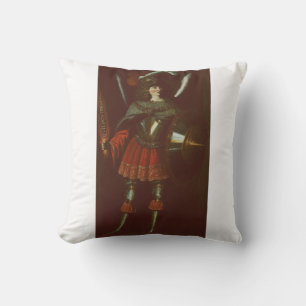 The Archangel Michael by Francisco de Zurbarán Art Cushion