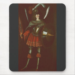The Archangel Michael by Francisco de Zurbarán Art Mouse Mat