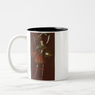 The Archangel Michael by Francisco de Zurbarán Art Two-Tone Coffee Mug