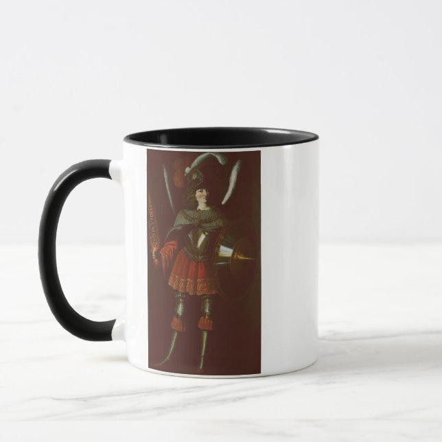 The Archangel Michael by Francisco de Zurbarán Mug (Left)