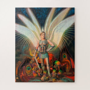 The Archangel Michael Defeats the Dragon Jigsaw Puzzle