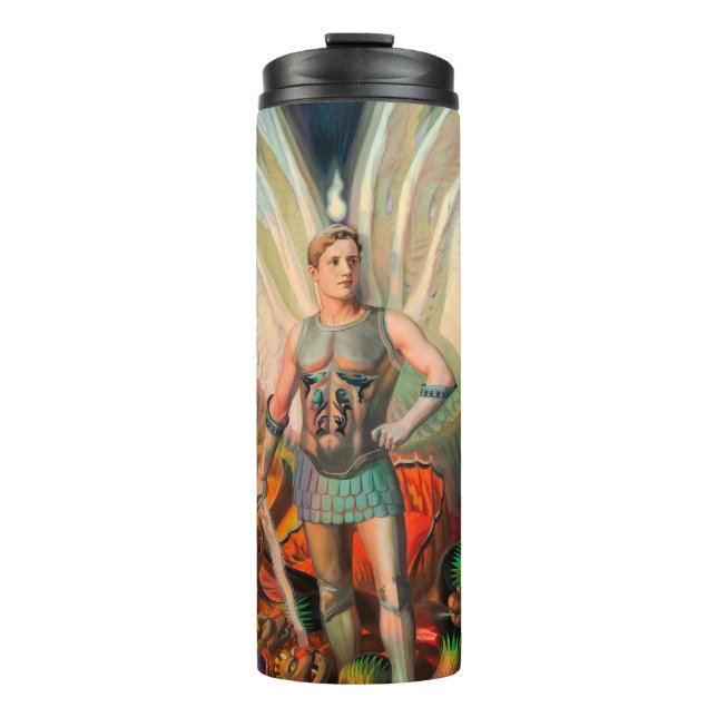 The Archangel Michael Defeats the Dragon Thermal Tumbler (Front)
