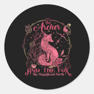 The Archer And The Fox Once Upon A Broken Heart Tr Classic Round Sticker