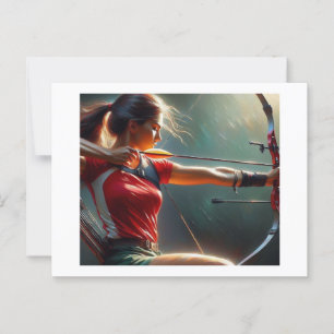 The Archer,  Postcard
