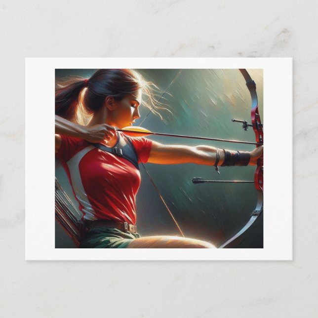 The Archer,  Postcard (Front)