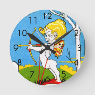 The Archer Round Clock