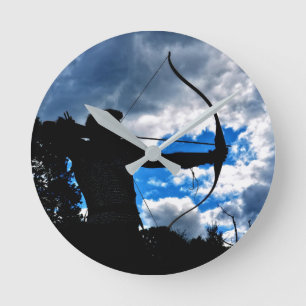 The archer round clock