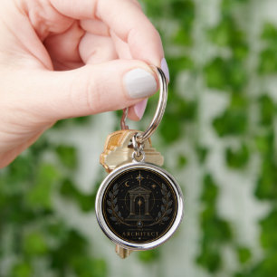 The Architect Capricorn Archetype Premium Keychain