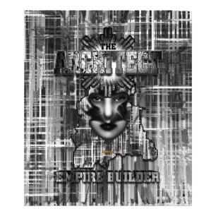The Architect_Empire Builder Abstract Digital Art Photo Print