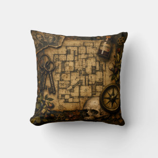 The Architect of Death: H.H. Holmes Murder Castle Cushion