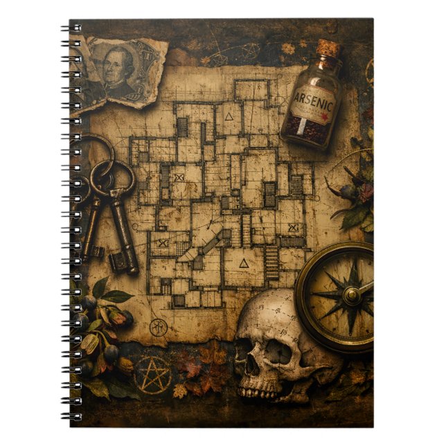 The Architect of Death: H.H. Holmes Murder Castle  Notebook (Front)