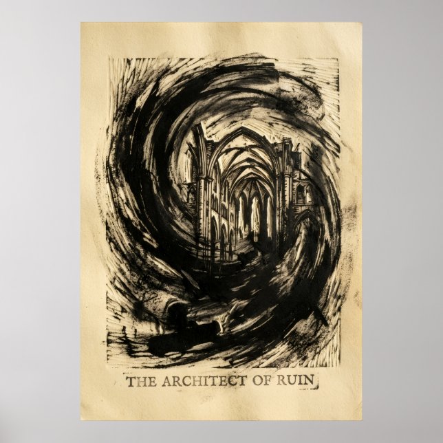 The Architect Of Ruin Poster (Front)