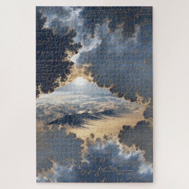 The Architect’s Dream: Celestial Landscape Puzzle (Vertical)