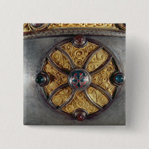 The Ardagh Chalice, Reerasta, County Limerick 15 Cm Square Badge