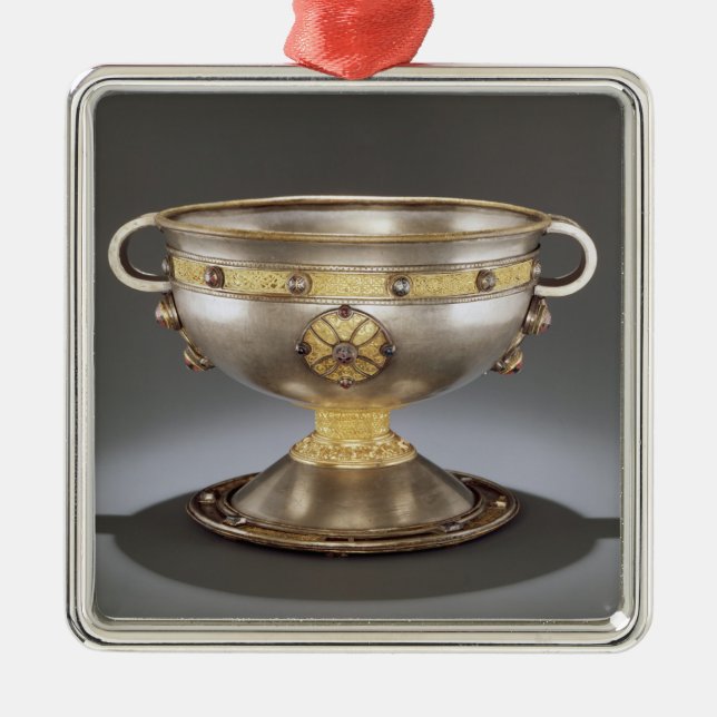 The Ardagh Chalice, Reerasta, County Limerick Metal Tree Decoration (Front)