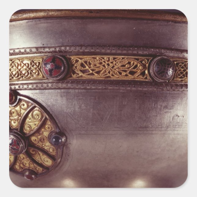 The Ardagh Chalice, Reerasta, County Limerick Square Sticker (Front)