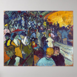 The Arena in Arles   Van Gogh   Poster