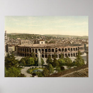 The Arena, Verona, Italy Poster