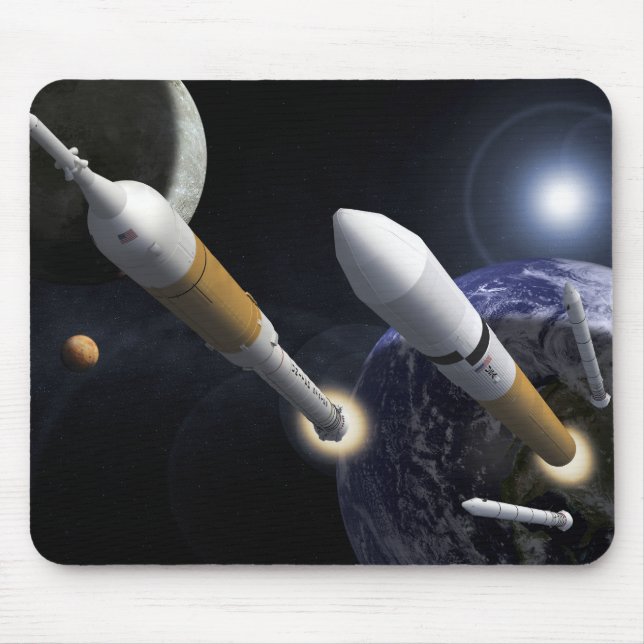 The Ares I Crew Launch Vehicle Mouse Mat (Front)