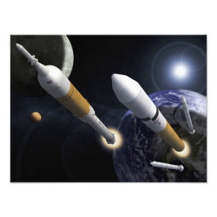 The Ares I Crew Launch Vehicle Photo Print