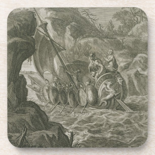The Argonauts Pass the Symplegades (engraving) Coaster