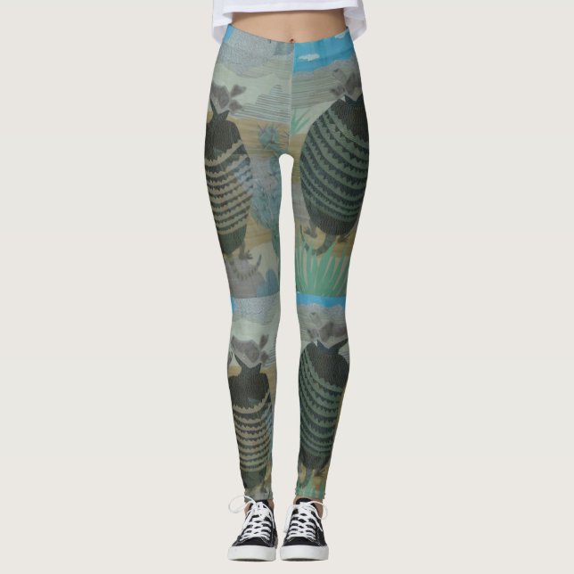 The Armadillo Look Leggings (Front)