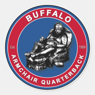 The Armchair QB Buffalo Football Stickers